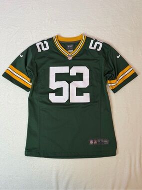 Nike Green Bay Packers Clay‎ Matthews #52 NFL Jersey Youth Large Green